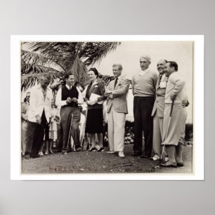 Poster Edward, Duke of Windsor (1894-1972) et Wallis