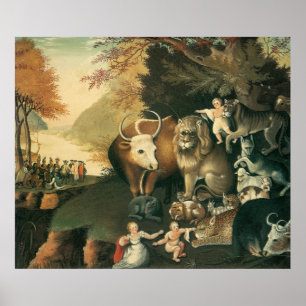 Poster Edward Hicks Royaume pacifique