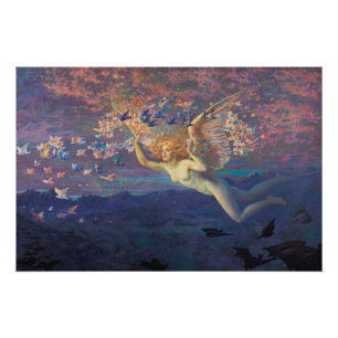 Poster Edward Robert Hughes Ailes du matin CC0798