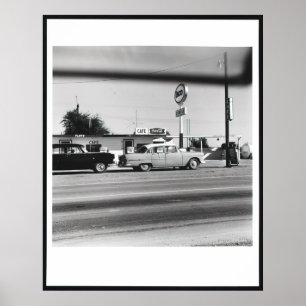 Poster Edward Ruscha - Enco - Conway, Texas (de la série
