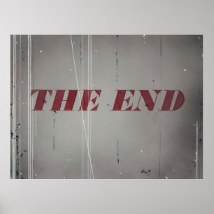 Poster Edward Ruscha - La Fin - 1997