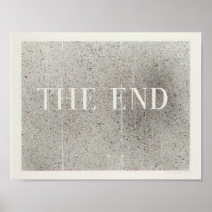 Poster Edward Ruscha - La Fin #60 - 2005