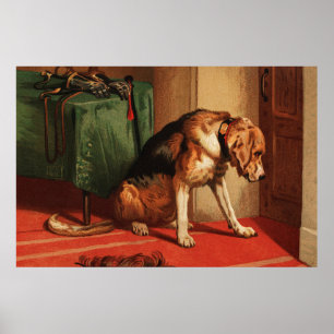 Poster Edwin Henry Landseer   Suspense (1877)