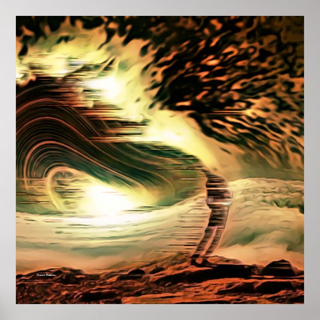 Poster Effondrement de l'existence (Devant)