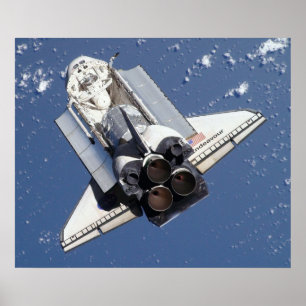 Poster Effort de navette spatiale