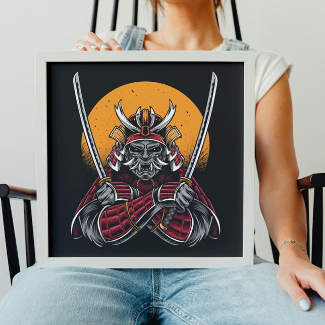 Poster Effrayant Samurai (Créateur téléchargé)