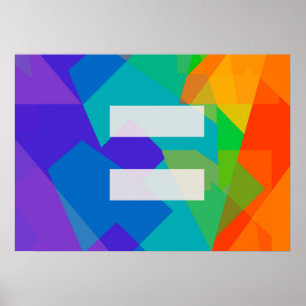 Poster Égalité (LGBT)