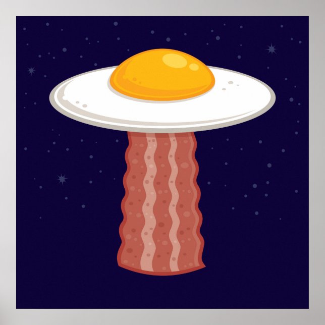 Poster Eggstraterrestrial (Devant)