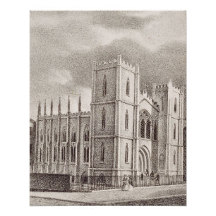 Poster Église chrétienne médiévale