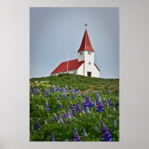 Poster Église de Hilltop