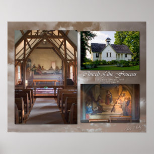 Poster Église des Fresques