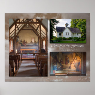 Poster Église des Fresques