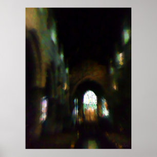 Poster Église noire