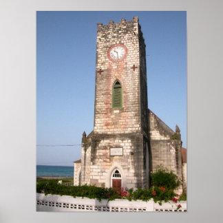 Poster Église paroissiale Sainte-Marie Port Maria Jamaïqu
