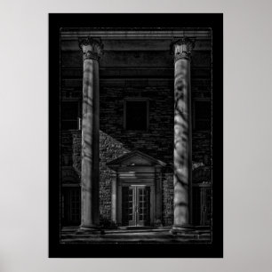 Poster Église presbytérienne de Calvin no 1 avec frontièr