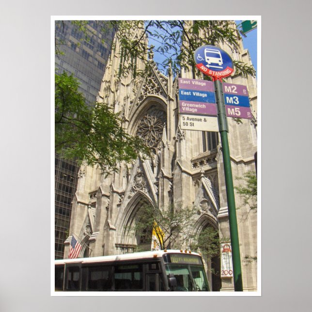 Poster Église Saint-Patrick (Devant)