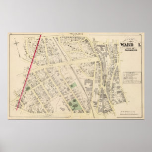 Poster Église Saint-Patricks et State St School Atlas