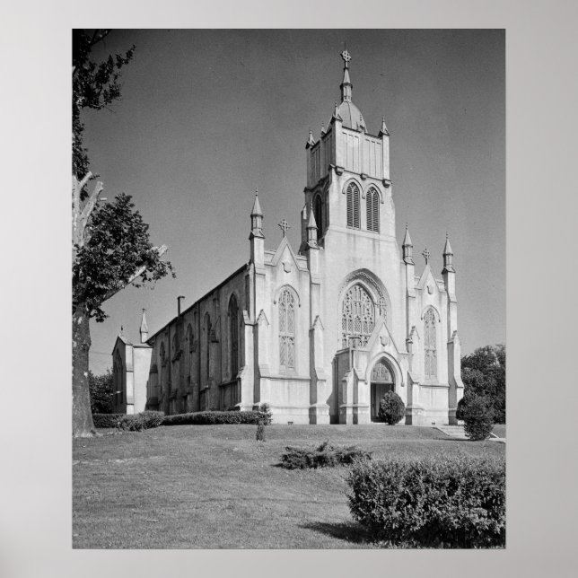 Poster Église Saint-Vincent (Devant)