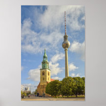 Eglise Sainte Marie, Berlin, Allemagne, Fernsehtur