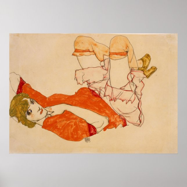 POSTER EGON SCHIELE (Devant)