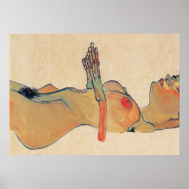 POSTER EGON SCHIELE (Devant)