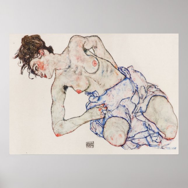 POSTER EGON SCHIELE (Devant)