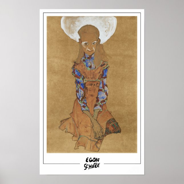 Poster Egon Schiele Art N° 306 (Devant)