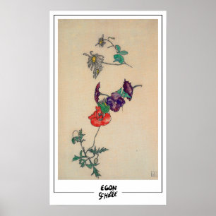 Poster Egon Schiele Beaux-Arts #95
