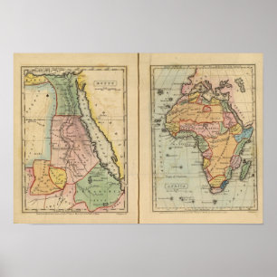 Poster Egypt, Africa
