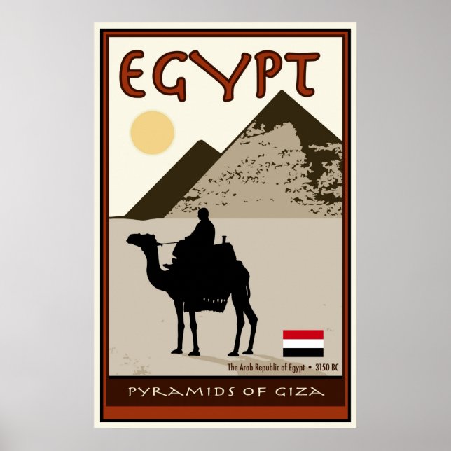 Poster Égypte (Devant)