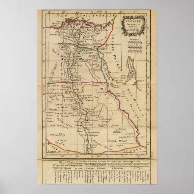 Poster Égypte 2 (Devant)