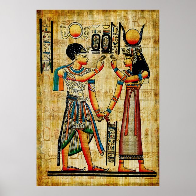 Poster Égypte ancienne 5 (Devant)