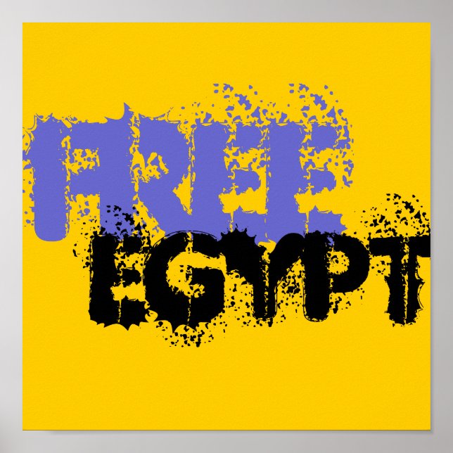 POSTER EGYPTE LIBRE (Devant)