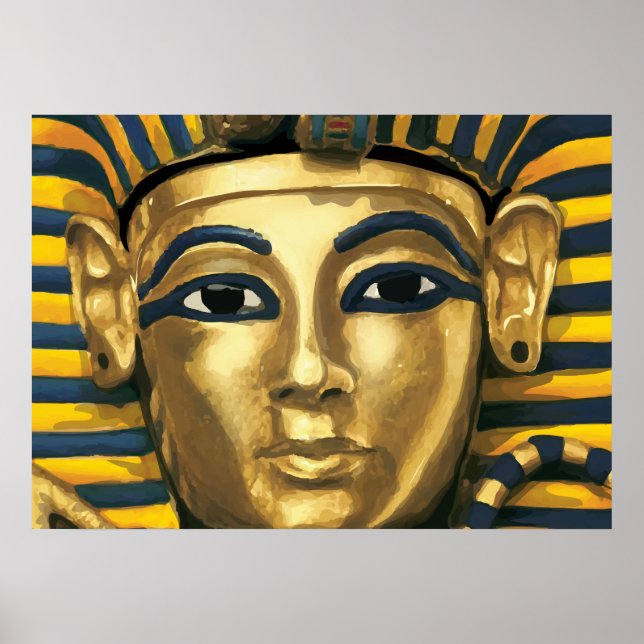 Poster Égypte - Toutankhamon (Devant)