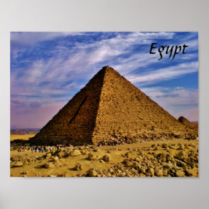 Poster Egyptian Pyramid