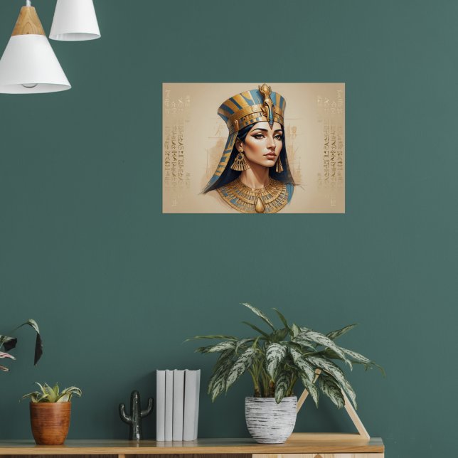 Poster Egyptian Queen Wall Art – The Spirit of Ancient (Salon 1)