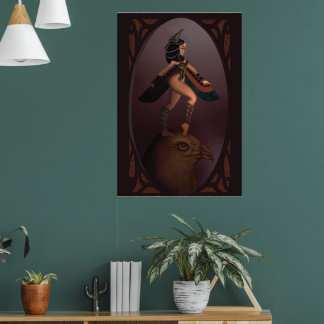 Poster Egytian MAAT - Anime Style