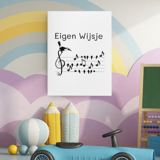 Poster Eigen Wijsje (Créateur téléchargé)