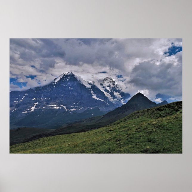 Poster Eiger et Monch (Devant)