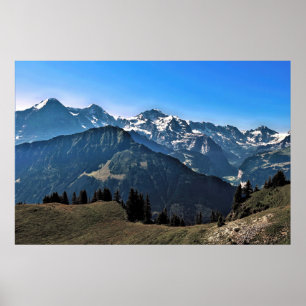 Poster Eiger, Monch, Jungfrau