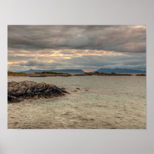 Poster Eigg et rhum