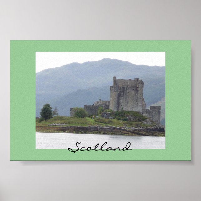 Poster Eileen Donan Castle, Écosse (Devant)