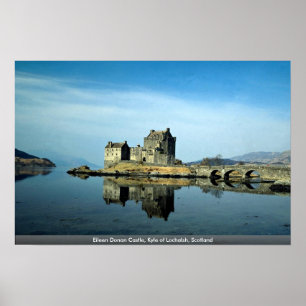 Poster Eileen Donan Castle, Kyle of Lochalsh, Écosse