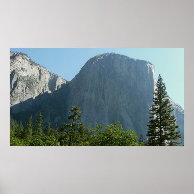 Poster El Capitan du parc national Yosemite (Devant)