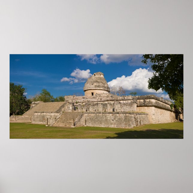 Poster El Caracol à Chichen Itza (Devant)