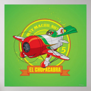 Poster El Chupacabra - Muy Macho. Non?