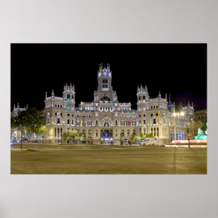 Poster EL Correo Building Madrid Espagne