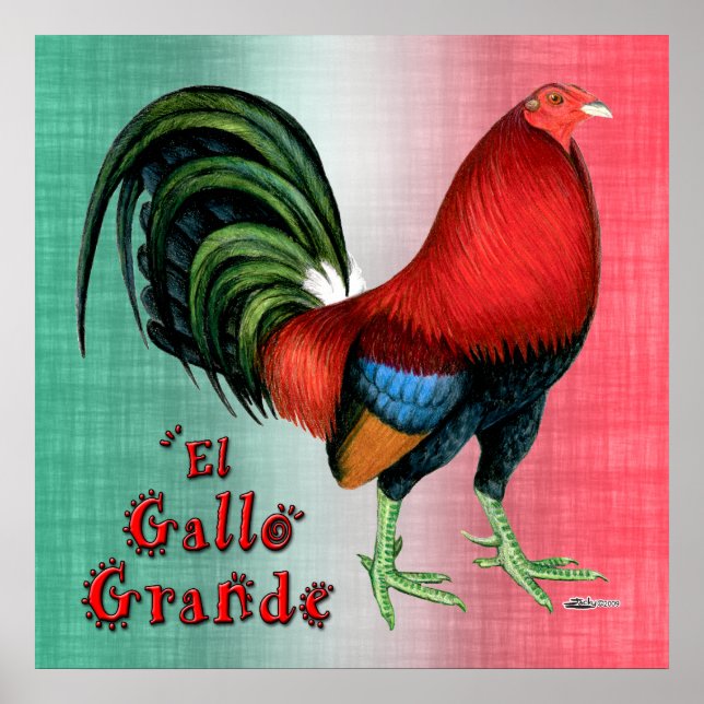 Poster El Gallo Grande (Devant)