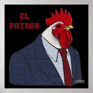 Poster El Gallo Patron