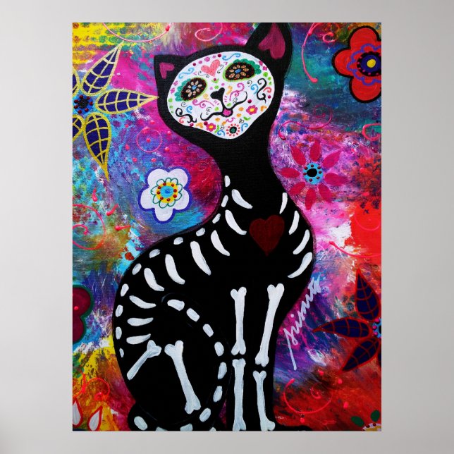 POSTER EL GATO II JOUR DE LA PEINTURE MORTE (Devant)